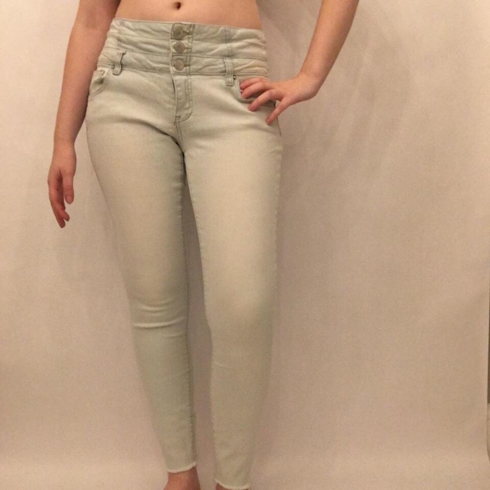 Light blue jeans